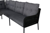 Nunk Hoekloungeset - Zwart - Loungesets - Rebellenclub