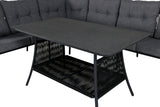 Nunk Hoekloungeset - Zwart - Loungesets - Rebellenclub