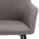 Ondara Eetkamerstoel - Set van 2 - Lichtgrijs - Eetkamerstoelen - Rebellenclub