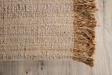 Palermo Vloerkleed - 230 x 180 cm - Naturel Jute - Vloerkleden - Rebellenclub