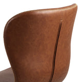 Pescara Bureaustoel - Bruin Letherlook - Bureaustoelen - Rebellenclub