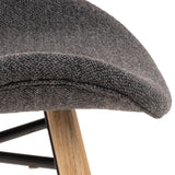 Pescara Eetkamerstoel - Set van 2 - Antraciet Bloucé - Eetkamerstoelen - Rebellenclub