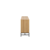 Risley Ladekast - 158 x 80 cm - Licht Eiken - Dressoirs - Rebellenclub