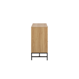 Risley Ladekast - 81 x 80 cm - Licht Eiken - Dressoirs - Rebellenclub