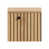 Risley Schoenenkast - 72 x 43 cm - Licht Eiken - Schoenenkast - Rebellenclub