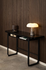 Rocca Eetkamertafel - 140 x 80 cm - Zwart - Eetkamertafels - Rebellenclub