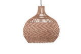 Rustica Hanglamp - ø50 cm - Naturel Rattan - Hanglampen - Rebellenclub