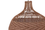 Rustica Hanglamp - ø50 cm - Naturel Rattan - Hanglampen - Rebellenclub