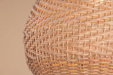 Rustica Hanglamp - ø50 cm - Naturel Rattan - Hanglampen - Rebellenclub