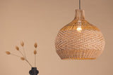Rustica Hanglamp - ø50 cm - Naturel Rattan - Hanglampen - Rebellenclub