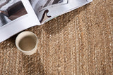 Sanremo Vloerkleed - 160 x 80 cm - Naturel Jute - Vloerkleden - Rebellenclub
