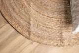 Sanremo Vloerkleed - 160 x 80 cm - Naturel Jute - Vloerkleden - Rebellenclub
