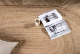 Sanremo Vloerkleed - 200 x 140 cm - Naturel Jute - Vloerkleden - Rebellenclub