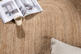 Sanremo Vloerkleed Ovaal - 300 x 200 cm - Naturel Jute - Vloerkleden - Rebellenclub