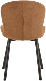 Spazio Eetkamerstoel - Set van 2 - Terracotta - Eetkamerstoelen - Rebellenclub