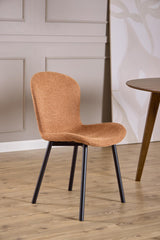 Spazio Eetkamerstoel - Set van 2 - Terracotta - Eetkamerstoelen - Rebellenclub