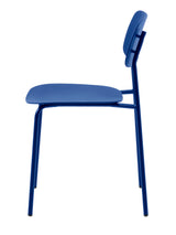 Strom Eetkamerstoel - Set van 4 - Blauw - Eetkamerstoelen - Rebellenclub