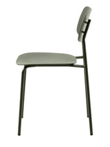 Strom Eetkamerstoel - Set van 4 - Groen - Eetkamerstoelen - Rebellenclub