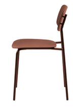 Strom Eetkamerstoel - Set van 4 - Terracotta - Eetkamerstoelen - Rebellenclub