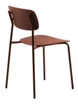 Strom Eetkamerstoel - Set van 4 - Terracotta - Eetkamerstoelen - Rebellenclub
