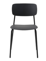 Strom Eetkamerstoel - Set van 4 - Zwart - Eetkamerstoelen - Rebellenclub
