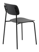 Strom Eetkamerstoel - Set van 4 - Zwart - Eetkamerstoelen - Rebellenclub