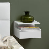 Suco Nachtkastje - 35 x 32 cm - Wit - Nachtkastjes - Rebellenclub