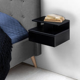 Suco Nachtkastje - 35 x 32 cm - Zwart - Nachtkastjes - Rebellenclub