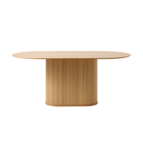 Taree Eetkamertafel - 180 x 95 cm - Eiken - Eetkamertafels - Rebellenclub