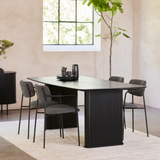 Taree Eetkamertafel - 190 x 100 cm - Zwart - Eetkamertafels - Rebellenclub