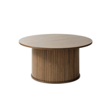 Taree Salontafel - ø90 cm - Smoked Eiken - Salontafels - Rebellenclub