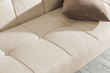 Tava Slaapbank - 198 x 95cm - Beige - Slaapbanken - Rebellenclub