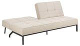 Tava Slaapbank - 198 x 95cm - Beige - Slaapbanken - Rebellenclub