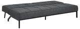 Tava Slaapbank - 198 x 95cm - Donker Grijs - Slaapbanken - Rebellenclub
