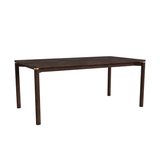 Tulum Eetkamertafel - 180 x 95 cm - Donkerbruin - Eetkamertafels - Rebellenclub