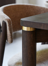 Tulum Eetkamertafel - 180 x 95 cm - Donkerbruin - Eetkamertafels - Rebellenclub