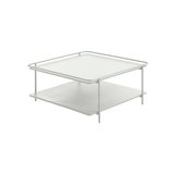 Ubud Salontafel 75 x 75 cm - Wit - Salontafels - Rebellenclub