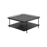 Ubud Salontafel 75 x 75 cm - Zwart - Salontafels - Rebellenclub