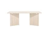 Vimmerby Eetkamertafel - 180 x 90 cm - Whitewash - Eetkamertafels - Rebellenclub