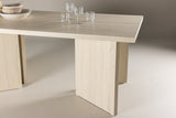 Vimmerby Eetkamertafel - 180 x 90 cm - Whitewash - Eetkamertafels - Rebellenclub