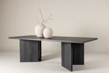 Vimmerby Eetkamertafel - 240 x 100 cm - Zwart - Eetkamertafels - Rebellenclub
