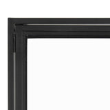 Vitrinekast Mando - Zwart - Vitrinekasten - Rebellenclub