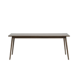 Yass Eetkamertafel - 190 x 90 cm - Smoked Eiken - Eetkamertafels - Rebellenclub