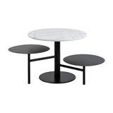 Zulia Salontafel - ø60 - Wit Marmer - Salontafels - Rebellenclub