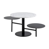 Zulia Salontafel - ø60 - Wit Marmer - Salontafels - Rebellenclub
