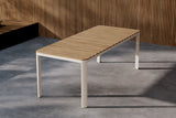 Alexis Tuintafel - 210 x 90 cm - Beige  - Rechthoekige Tuintafels - Rebellenclub