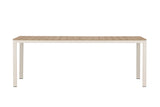 Alexis Tuintafel - 210 x 90 cm - Beige  - Rechthoekige Tuintafels - Rebellenclub
