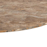 Alva Salontafel - ø60 cm - Marmerlook