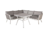 Amary Hoekloungeset - Wit - Loungesets - Rebellenclub