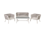 Amary Loungeset - Wit - Loungesets - Rebellenclub